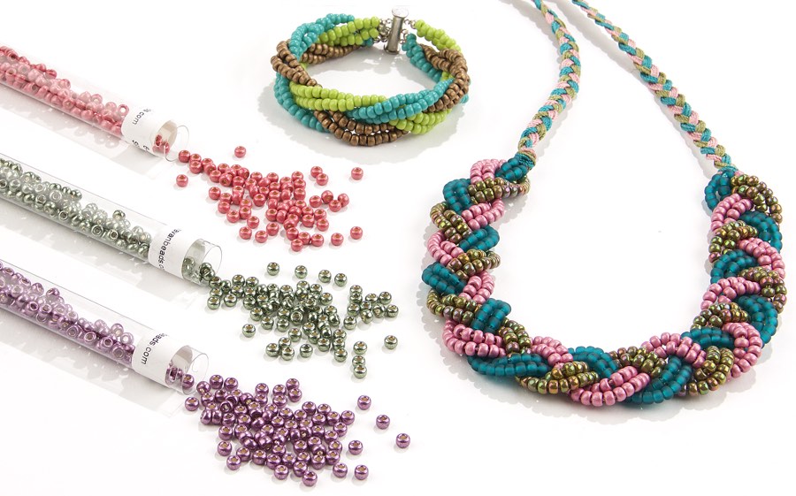 Japanese seed beads, seed bead projects